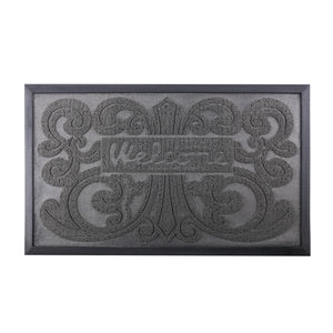 Royalford RF9560 Door Mat 45x75cm | High Quality Stylish Welcome Entrance Floor Mat  | Durable Fabric | Easy Clean Surface | Elegant Design for Home, Office & Indoor Use
