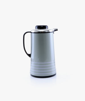 Royalford RF5783 1.0L Vacuum Flask Stainless Steel Thermal Carafe | Keeps Hot for 14 Hours & Cold for 36 Hours| Insulated Coffee & Tea Jug | Perfect for Home & Office