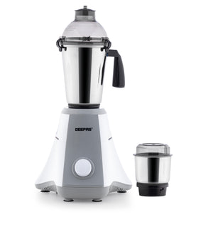 Geepas GSB44128 750W 2-in-1 Blender |  Stainless Steel Jar | 2-in-1 Functionality | Stainless Steel Jar | Overload Protection | Durable Design | 2-Year Warranty