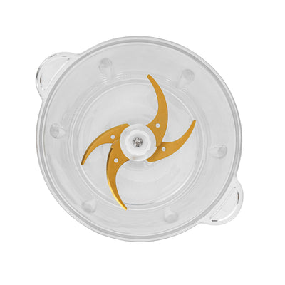 Geepas GMC42021 2L Multi Chopper |500W | Titanium Blades, 2-Speed Control & Glass Bowl | Garlic peeler attachment | Metal connector with silicone gasket | 2-YearWarranty
