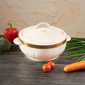 Geepas & Royalford Cook & Serve Combo: 4L Air Fryer & 1600ml Insulated Deluxe Casserole