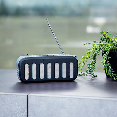 Rechargeable Bluetooth Speaker, TWS Connection | GMS11184 | Portable Wireless Speakers | 1200mAh Battery | BT/ TF Card/ AUX/ USB Playback | For Home, Party, Outdoor Etc