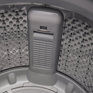 Geepas GFWM1109LCS Fully Automatic Top Load Washing Machine | 10kg Capacity| 550W | LED Display| Diamond Drum| Strong Pulsator| Premium Metal Body| 1-Year Warranty