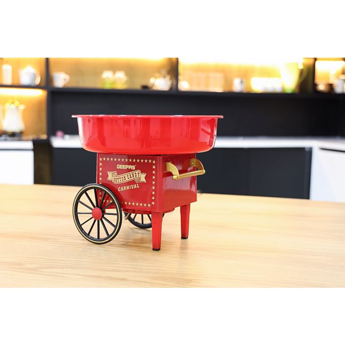 Cotton Candy Maker, Mini Candy Maker, GCM831 | Retro Style Design | Great Gift for Birthday Parties, Children's Day and Christmas Day