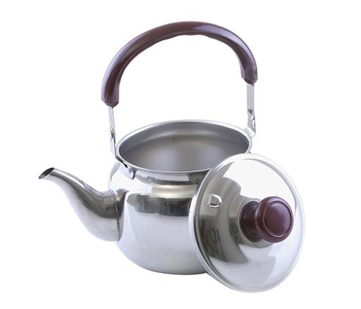 Royalford RF6188 0.75L Stainless Steel Whistling Kettle |  Heat Resistant Phenolic Handle | Durable Stovetop Tea & Coffee Kettle | Perfect for Gas and Electric Cooktops