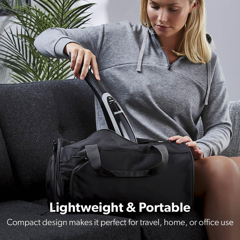 Geepas GM86097UK Cordless Handheld Massager | 3 Adjustable Vibration Levels| 3 Massage Modes| Rechargeable Battery| 15-Min Auto Timer| Anti-Slip Handle |2 Years Warranty