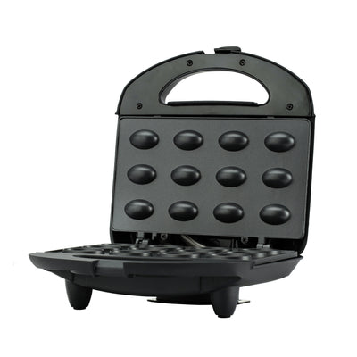 Geepas GNM36531 12-Piece Nut Maker | 750W Non-Stick Electric Snack Maker |  Cool Touch Handle  | Power & Ready Indicator Lights | Overheat Protection | Easy-to-clean