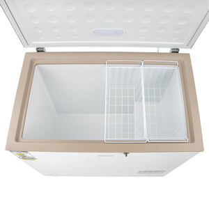 Geepas GCF3006WAH Chest Freezer |300L Large Capacity| Energy-Efficient Deep Freezer|  Adjustable Thermostat| Fast Freezing Function| Low Noise Operation| 1-Year Warranty