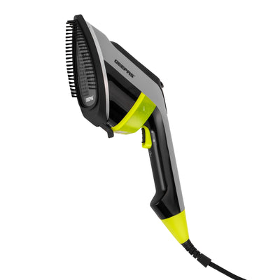 Geepas GGS25019 Handheld Garment Steamer | 1650–1950W | 170ml Water Tank | Ceramic Soleplate | 30g/min Steam | Travel-Friendly & Vertical Ironing | 2 Years Warranty