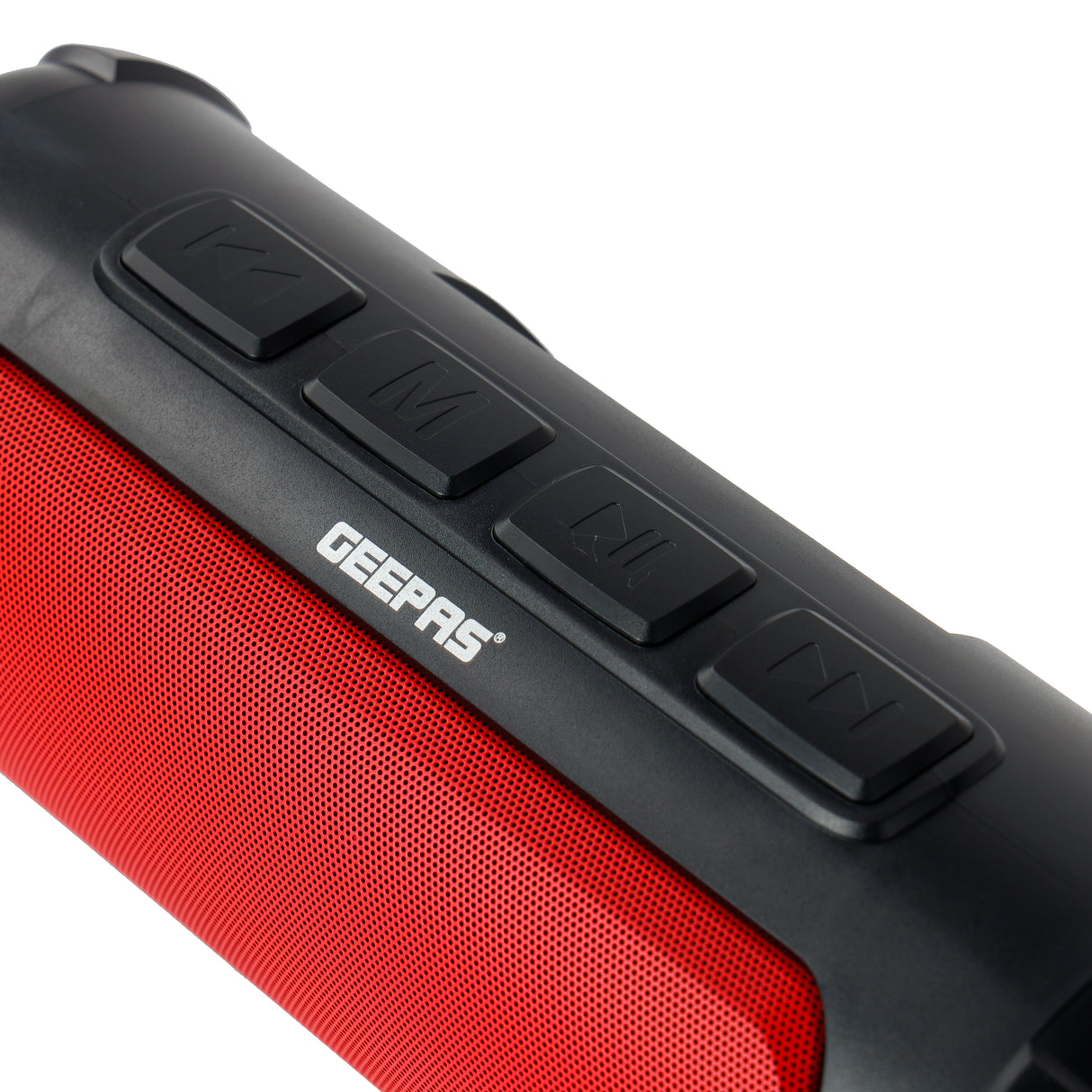 Geepas GMS11180 Rechargeable Bluetooth Speaker | TWS Portable Wireless Speaker | Multiple Playback Options | Hands-Free Calling |1200mAh Rechargeable Battery | Durable