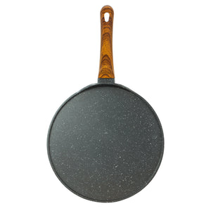 Royalford RF10766 28cm Flat Griddle Tawa | Granite Coated Die-Cast Aluminium Non Stick Tawa |  5 Layer Durable Construction for Dosa , Roti, Pancake & Everyday Cooking