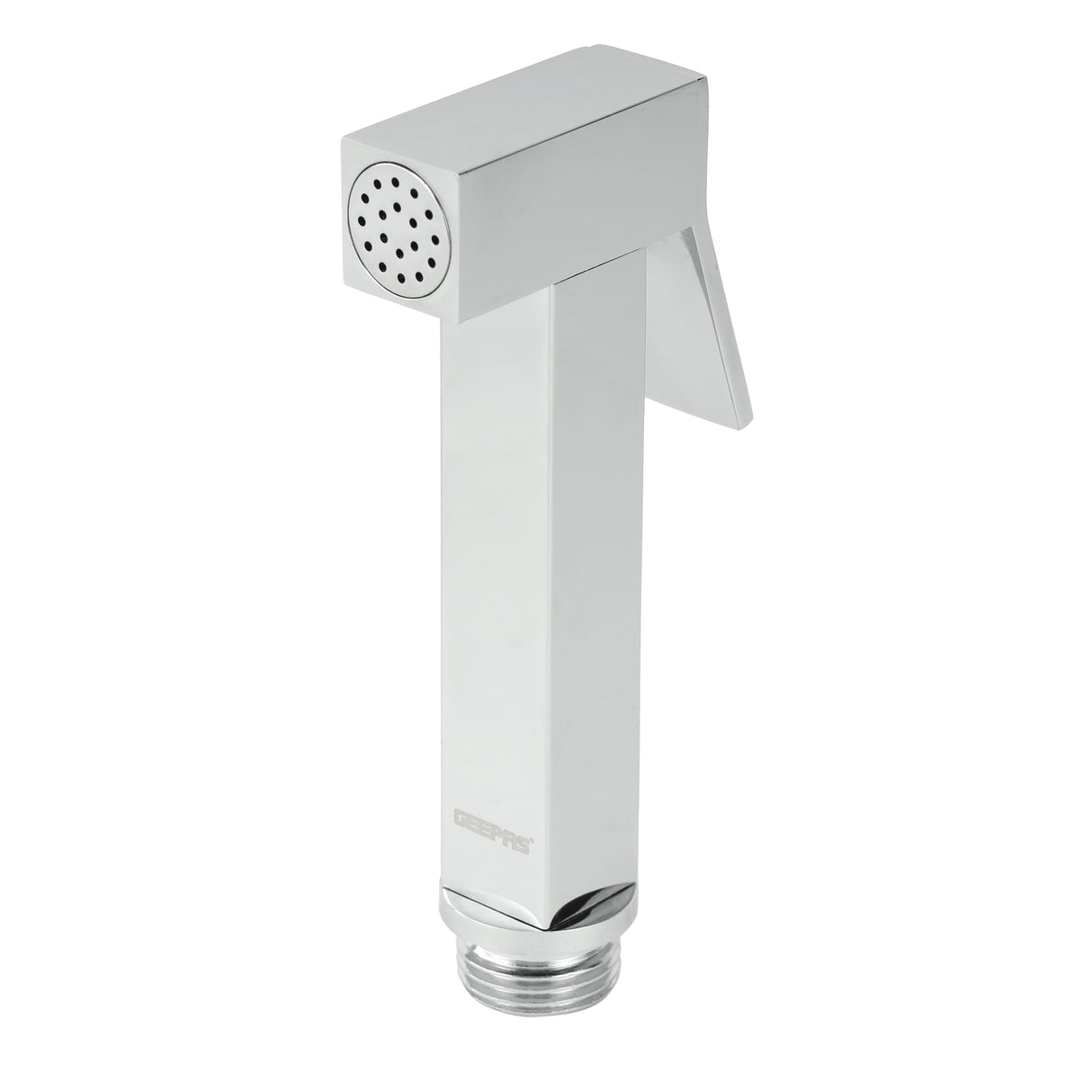 Geepas Tesa Shattaf Set GSW61131 | Soft Spray Non-Stop Water Jet | Durable Brass Material with Easy Switch On | Supports 60°C Water Temperature | G1/2" Thread | Silver