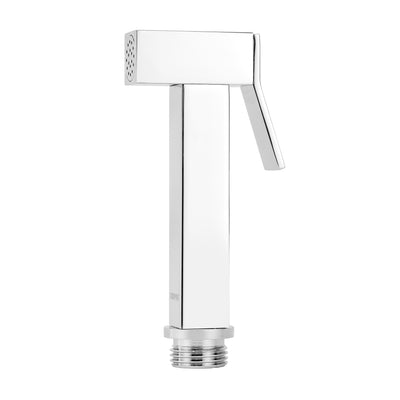 Geepas Tesa Shattaf Set GSW61131 | Soft Spray Non-Stop Water Jet | Durable Brass Material with Easy Switch On | Supports 60°C Water Temperature | G1/2" Thread | Silver