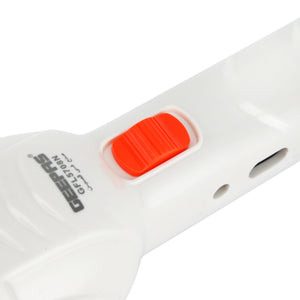 Geepas GFL5708 Rechargeable LED Torch with Side Light | 2000mAh Battery | Emergency Flashlight | Ergonomic & lightweight design |Ideal for home & outdoor activities