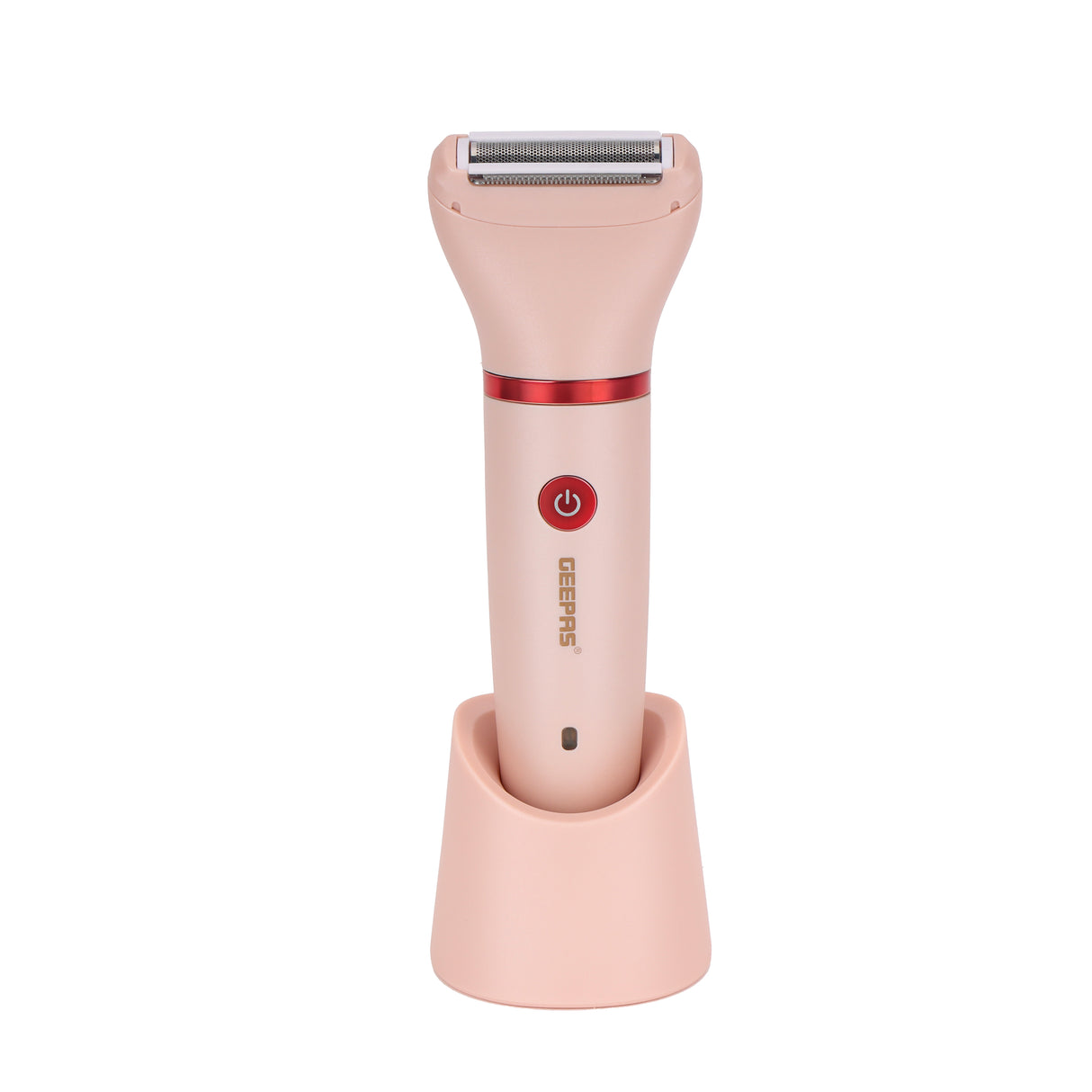 Geepas 3-in-1 Waterproof Lady Shaver Set GLS57521UK | IPX6 Waterproof, LED Indicator | Cord & Cordless Use | 3 Heads, 2 Combs | Ideal for Home & Salon | 2-Year Warranty