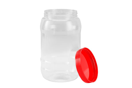 Royalford RF11100 3000ML Airtight PET Jar| BPA-free & leak-proof storage with secure lid| odor-free and durable transparent body & ideal for keeping food fresh|