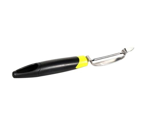 Royalford RF8926 Stainless Steel Swivel Peeler | Ergonomic ABS Handle | Durable Sharp Blade | Dishwasher Safe Design | Easy Vegetable & Fruit Peeling Tool for Daily Use