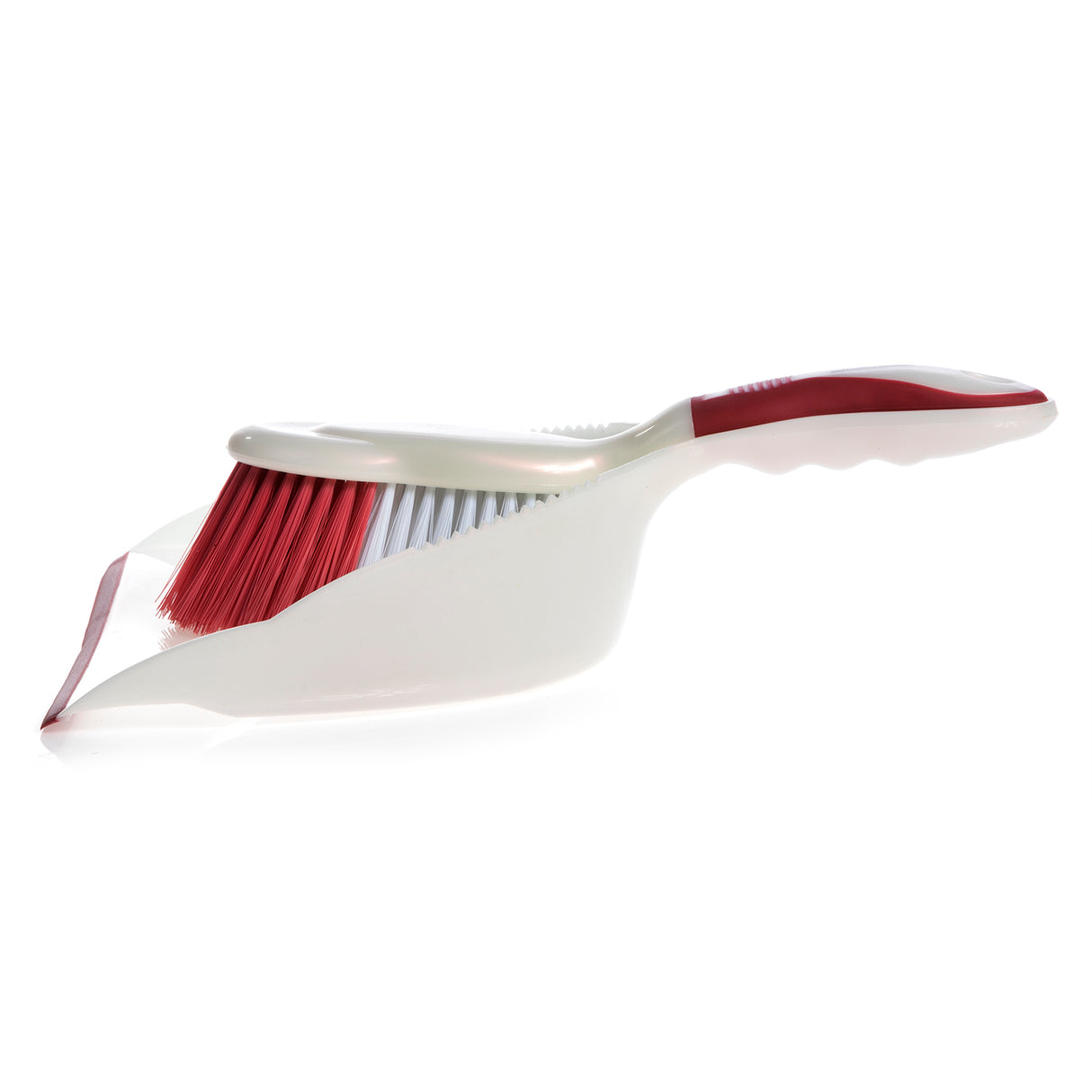 Royalford RF2367-DPW/B Dustpan and Brush Set | Durable Hand Brush | Compact Household Cleaning Tool for Floor Kitchen Table Office, Quick Dust & Debris Cleaning Set