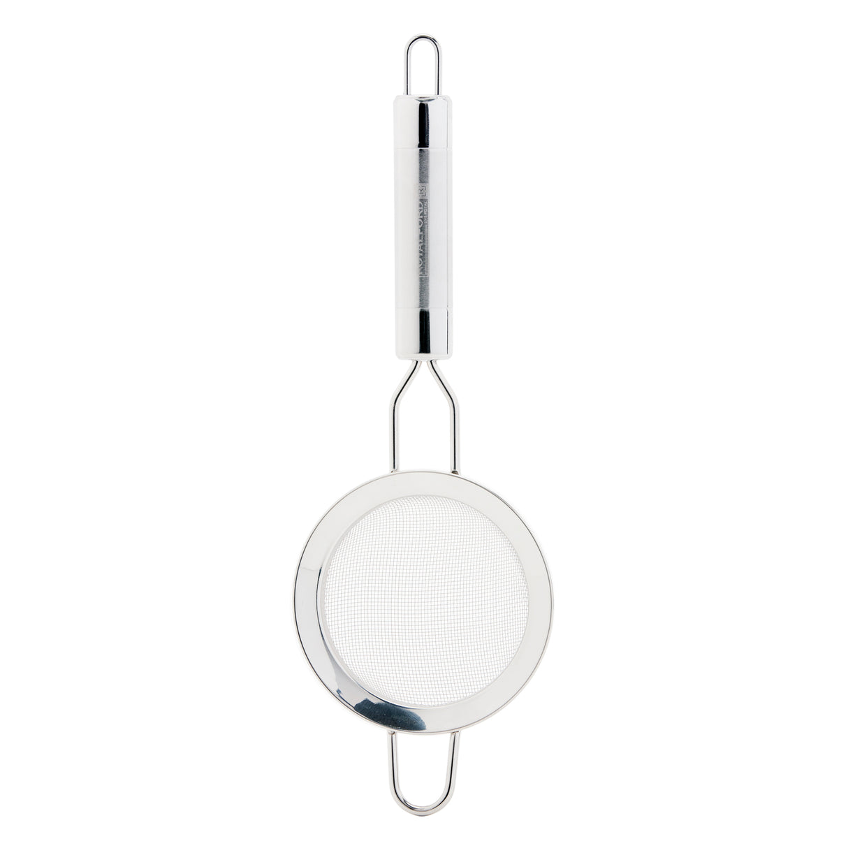 Royalford RF2049 Stainless Steel Strainer 10.3cm| ergonomic gripped handle & durable rust-resistant build| dishwasher safe, ideal for straining & rinsing, and daily use|
