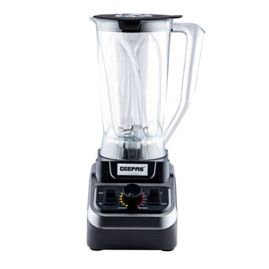 Geepas GSB44037 2000W High-Power Blender | 2L Unbreakable Jar| 16 Speed Control with Pulse| Stainless Steel Blade for Smoothies, Ice Crushing & Daily Food Preparation