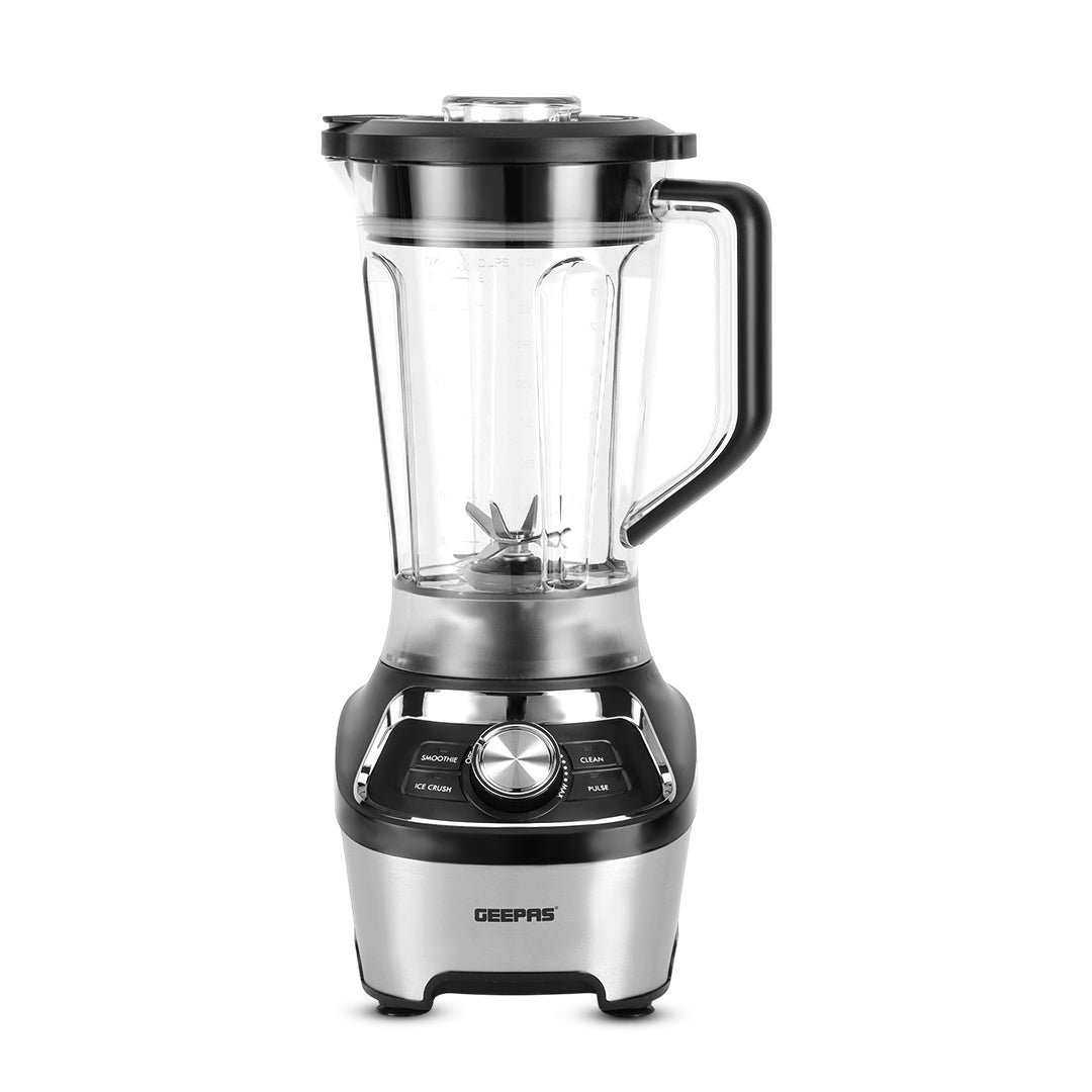 Geepas GSB44116UK Professional Blender with 1200W Peak Power Motor | 1.8L BPA-Free Tritan Jar | Variable Speed Control | Pulse Function & Ice Crush Technology | Durable