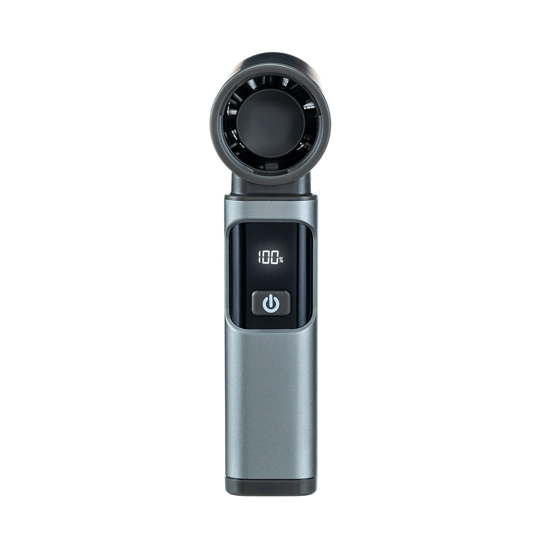 Geepas GF21236 Wireless High-Speed Jet Fan| 90000 RPM Powerful Cleaning Performance| Long-Lasting 4000mAh Battery|5 Adjustable Speed Modes| Mini Vacuum & Nozzles Included