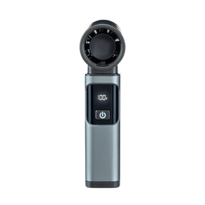 Geepas GF21236 Wireless High-Speed Jet Fan| 90000 RPM Powerful Cleaning Performance| Long-Lasting 4000mAh Battery|5 Adjustable Speed Modes| Mini Vacuum & Nozzles Included