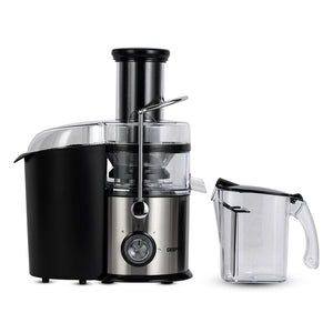 Geepas Digital Juice Extractor- GJE46023| 1.0 liter Jug| 2.0 Pomace Container| 800 W  | 5 Speed Setting| Touch Control | Stainless Steel Housing| 2 Years Warranty