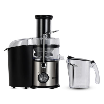 Geepas Digital Juice Extractor- GJE46023| 1.0 liter Jug| 2.0 Pomace Container| 800 W  | 5 Speed Setting| Touch Control | Stainless Steel Housing| 2 Years Warranty