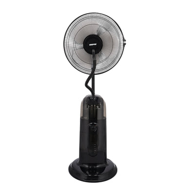 Geepas GF21161 16-Inch Mist Fan with LCD Display | 3 Wind Speeds| 3 Cooling Modes| 7.5-Hour Timer| 2L Water Tank| Remote Control| 100% Copper Motor| 2 Years Warranty