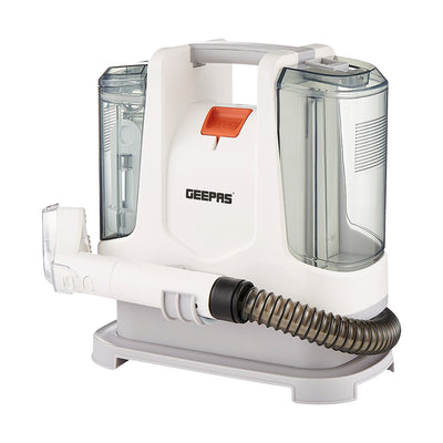 Geepas GSC19050UK Portable Spot Cleaner for Carpets & Upholstery | Dual Water Tank Design | Lightweight Construction | Deep Cleaning Action | Ideal for Multiple Surfaces