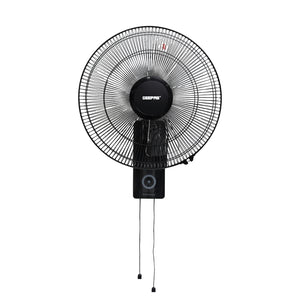 Geepas GF9483 16 Inch Wall Fan | Powerful Copper Motor with 3 Speed Control | 5 Durable AS Blades | Wide Angle Oscillation | Overheat Protection |  2 Years Warranty