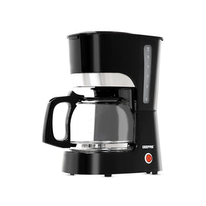 Geepas GCM6103 Coffee Maker | 1.5L Capacity| High-Temperature Glass Carafe| Permanent Nylon Filter| Transparent Water Gauge| Non-Stick Warming Plate| 1000W Power