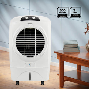 Geepas GAC9603 Air Cooler | 45L Large Capacity with Powerful Airflow | Efficient Honeycomb Cooling Pads| Adjustable Speed |  Water Level Indicator| 2 Years Warranty