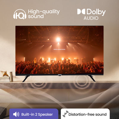 Geepas GLED5505GTQLD 55 Inch 4K Ultra HD QLED Smart Google TV |   Dolby Audio |  Built-in Chromecast |  3840x2160 Resolution |  HDMI & USB Ports |  Voice Remote