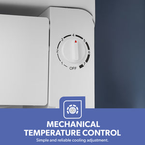 Geepas GRF1212BXE 120L Single Door Mini Defrost Refrigerator| 92L Net Capacity |Quick Cooling Technology | Low Noise Operation | Low Voltage Protection |1-Year r Warranty