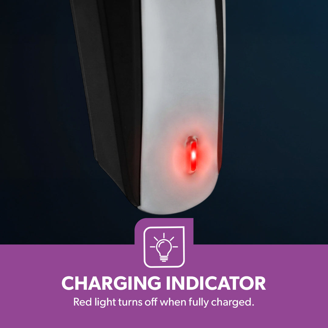 Geepas GTR8128 7-in-1 Grooming Kit with Precision Trimmer | USB & Type-C Charging | 600mAh Li-ion Battery | Multi-Function Beard Hair Trimmer for Men Grooming Use