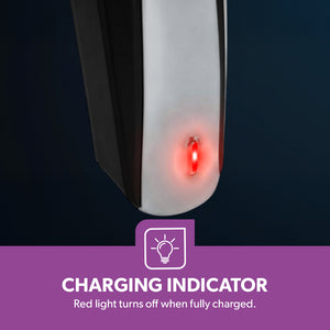 Geepas GTR8128 7-in-1 Grooming Kit with Precision Trimmer | USB & Type-C Charging | 600mAh Li-ion Battery | Multi-Function Beard Hair Trimmer for Men Grooming Use