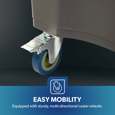 Geepas GAC16019 Air Cooler | 100L Large Water Tank| Powerful 800m³/h Airflow| 3 Adjustable Wind Speeds| 450W  Motor| Energy Efficient Cooling System| 2 Years Warranty