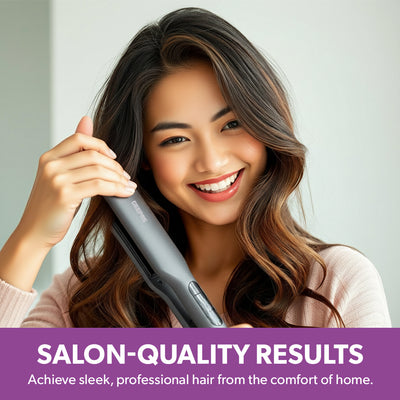 Geepas GHS86005 Digital Thermo-Ceramic Hair Straightener | LED Display | 230°C Heat| Floating Ceramic Plates| Fast Heat Recovery| Lockable Handle & Auto Shut Off Safety