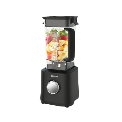 Geepas GSB44078 2000W Professional Blender |2L High-Speed Blender with 5 Speeds | 6-Wing Stainless Steel Blades | Clear Measuring Jar | Overheat Protection |Easy to Clean
