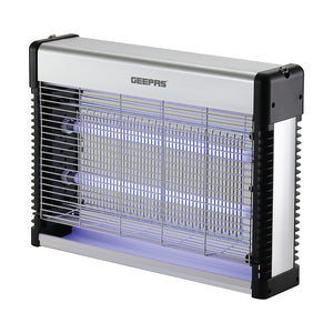 Geepas GBK25609 Electric Insect Killer 12W | Dual 6W UV Tubes | Chemical-Free Fly & Mosquito Killer | no toxic fumes or vapors | Advanced insect control technology