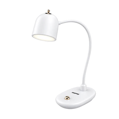 Geepas GE53026 Rechargeable Desk Lamp | 1200mAh LED Lamp |20 Natural Light SMD LEDs | Up to 3 Hours Working Time  | Flicker-Free Lighting |Touch Control |2-Year Warranty