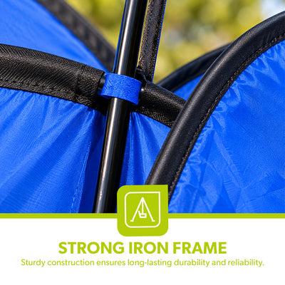 Royalford RF12937 Cloth Changing Tent | Strong Iron Frame | Premium Polyester Fabric | Portable Privacy Tent | Perfect for Beach, Camping, Travel and Outdoor Use