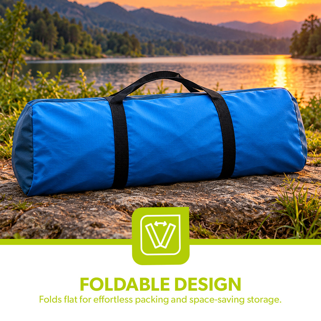 Royalford RF10300 6 Person Season Tent | Waterproof & Durable Camping Tent | Quick Easy Setup| Spacious Portable Outdoor Shelter for  Camping, Travel, Hiking & Adventure
