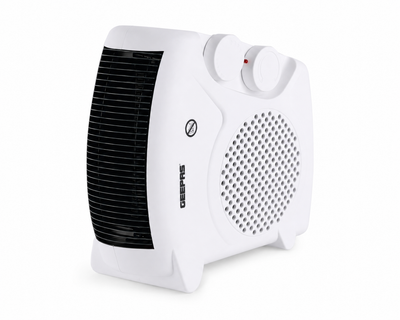 Geepas GFH9520 Fan Heater 2000W | Portable Room Heater with Adjustable Thermostat | Dual Heat Setting  | Three Airflow Modes | Instant Heating |Overheat Protection