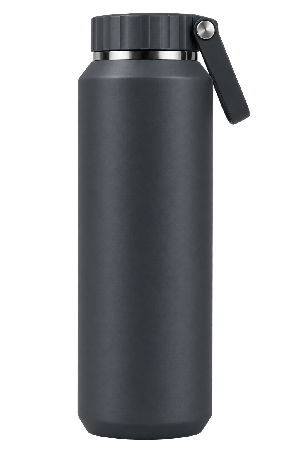 Royalford RF12828 500ml Stainless Steel Vacuum Bottle | SS304 Inner | Double Wall Insulated Hot & Cold Travel Flask | Leak Resistant  Water Bottle with Carry Handle