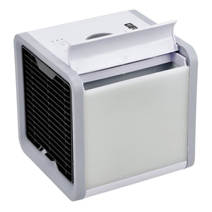Geepas GAC16015 Mini Air Cooler | 750ML Personal Space Cooler | 3-Speed Control | LED Night Light | Quiet Operation| Energy Efficient Cooling | 2 Years Warranty