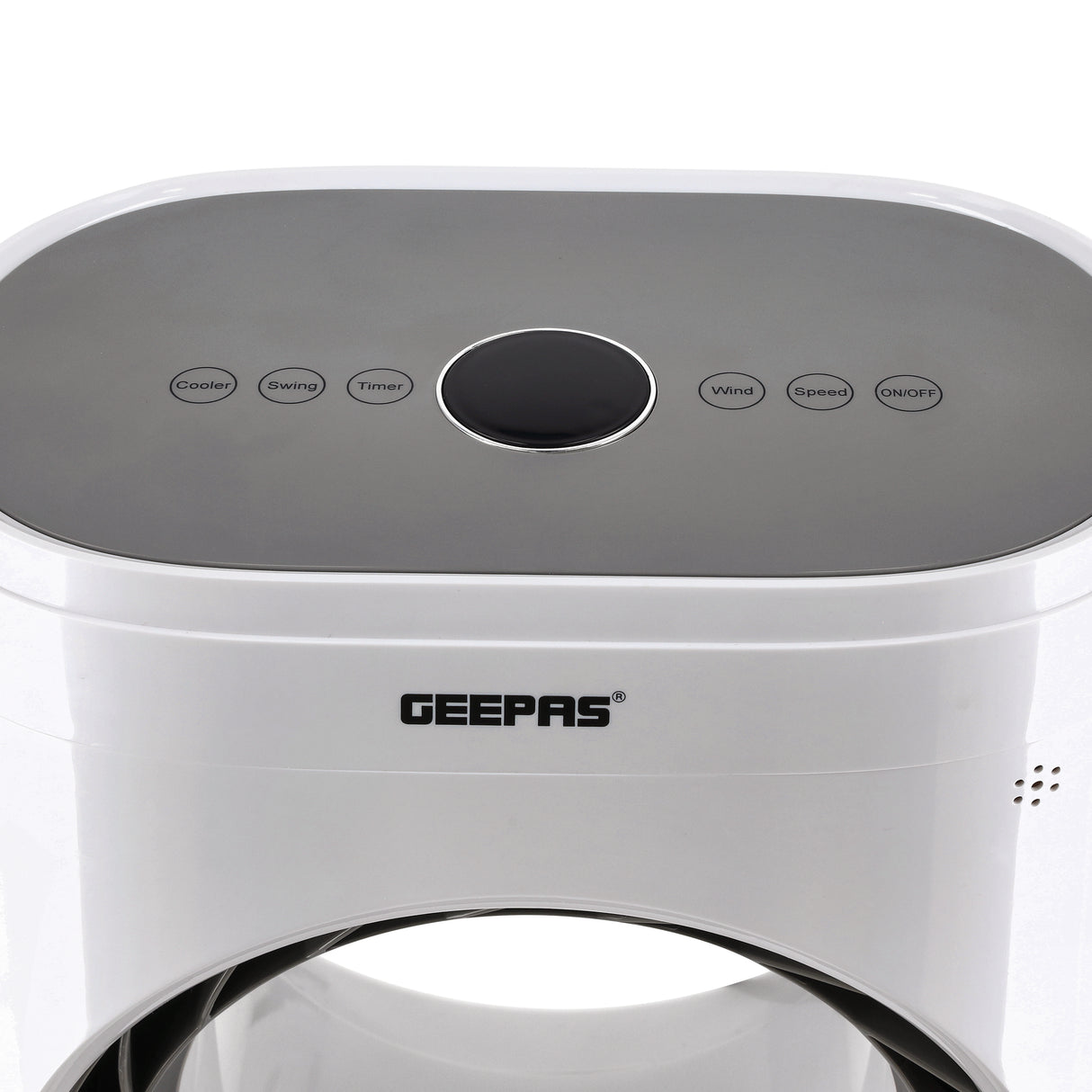 Geepas GAC16016 Bladeless Air Cooler | 3.5L Water Tank Capacity|  3 Fan Speeds| Touch Control Panel| Remote Operation Quiet & Energy Efficient Cooling |2 Years Warranty