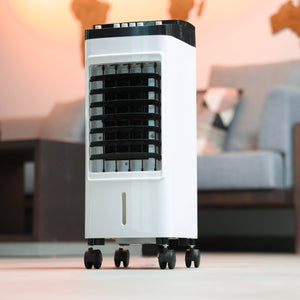 Geepas GAC16017 Air Cooler | 6L Compact Capacity |  Ice Cooling Function| Powerful High-Performance Motor | Adjustable Fan Speed| Energy Efficient |  2 Years Warranty